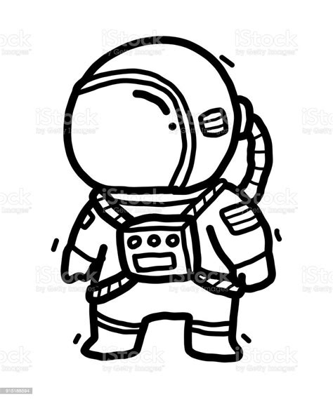 Astronaute De Dessin Animé Vecteurs Libres De Droits Et Plus Dimages