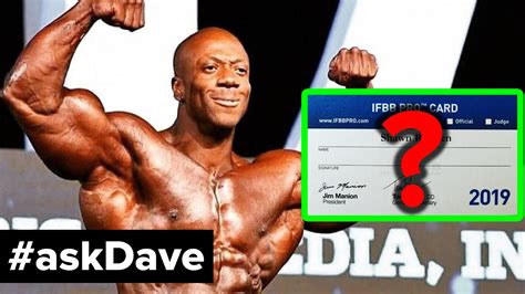 What Is Shawn Rhodens Ifbb Pro Status Askdave Youtube