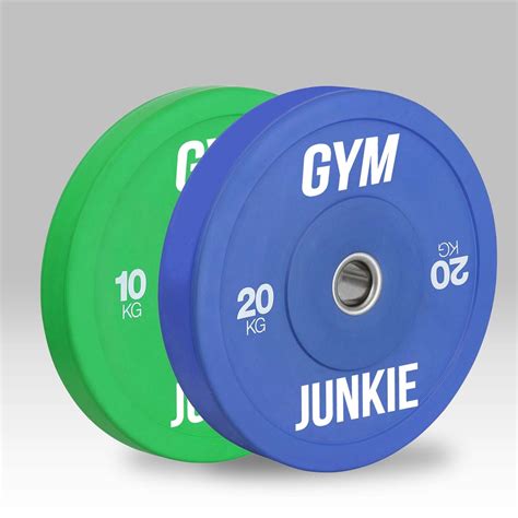 Olympic Weight Plates Iwf Standard Size 10kg 20kg Gymjunkienz