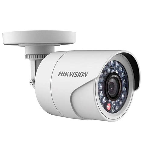 câmera hikvision ds 2ce16dot irpf 2mp full hd 1080p turbo hd bullet 20 metros na tudo forte