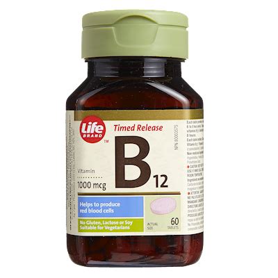 Vitamin b12 supplement brands philippines. Life Brand B12 Timed Release 1000 mcg Tablets | Shoppers ...
