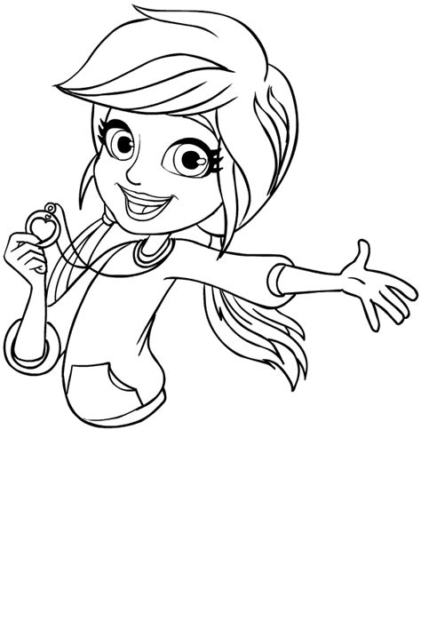 Check spelling or type a new query. Drawing of Polly Pocket coloring page