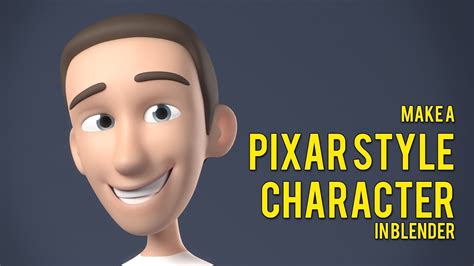 Make A Pixar Style Character In Blender Blend