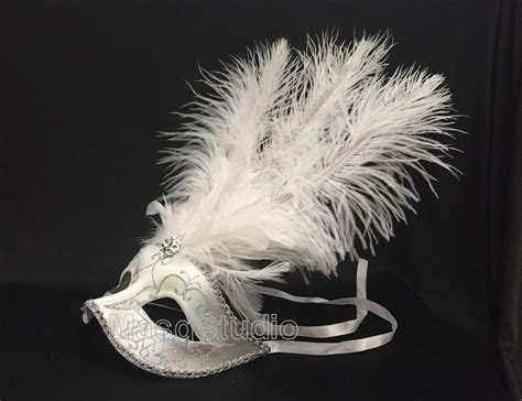 masquerade mask quinceanera party sweet 16 birthday surprise prom mardi gras ebay white