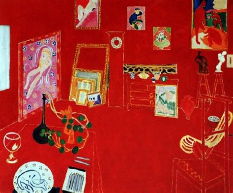 Matisse Latelier Rouge 1911 De Spiegel Van Het Onbewuste Henri