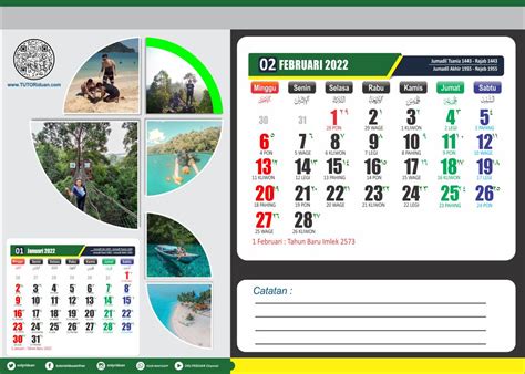Free Desain Kalender Duduk 2022 Lengkap Masehi Jawa Hijriyah Cdr Psd