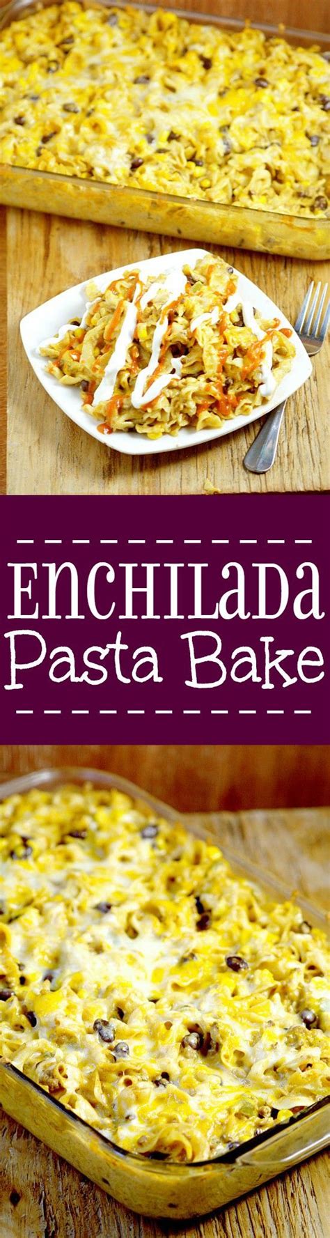 Enchilada Pasta Bake Recipe Is A Delicious Way To Use Up