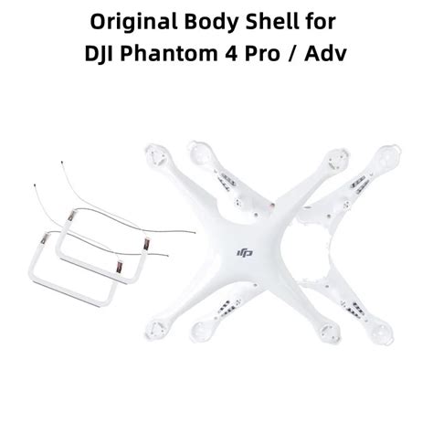 Original Phantom 4 Pro Adv Body Shell Upper Bottom Shell Landing Gear