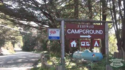 Pfeiffer big sur campground map; CampgroundViews.com - Fernwood Resort Big Sur California ...