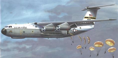 Рисунок C 141 Starlifter на рабочий стол Авиация War Wallpapers
