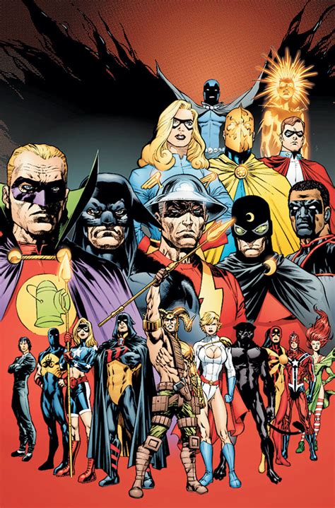 Justice Society Of America 33 Comic Art Community Gallery Of Comic Art