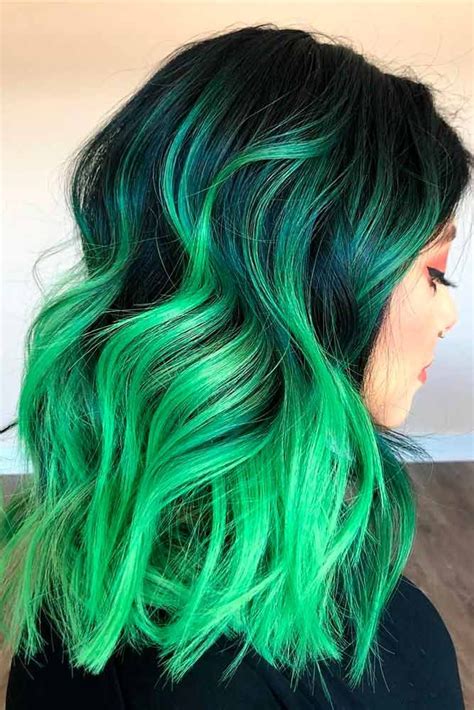 The Top Green Hair Color Ideas And How To Get Them Green Hair Colors