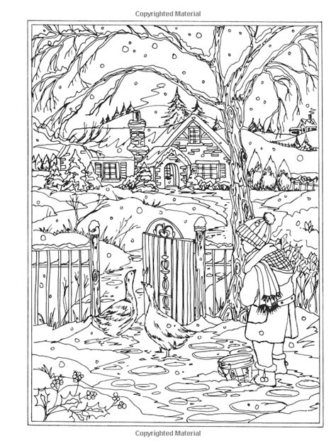 44+ Winter Wonderland Coloring Pages Pics - topratedcordlessdrill