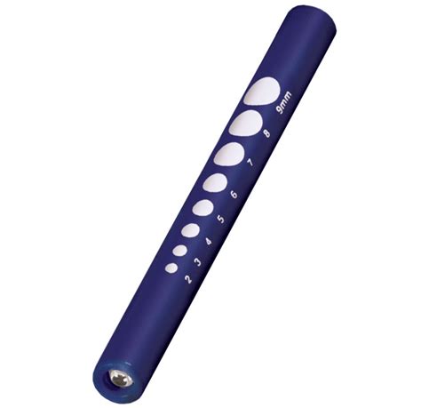 Prestige Medical Disposable Pupil Gauge Penlight In Navy Pen Light 210
