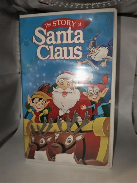 The Story Of Santa Claus Vhs 1998 Christmas Cbs Video 500 Picclick