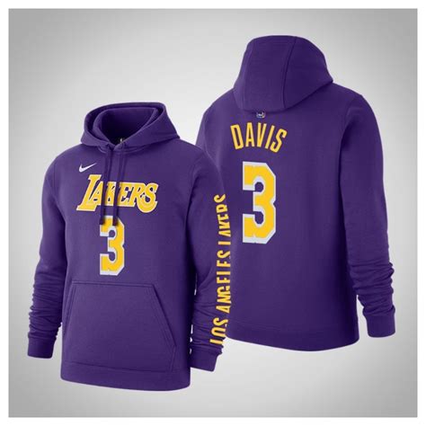 Peak trikot set in sportlichem design. Los Angeles Lakers # 3 Anthony Davis Statement Lila 2020 ...
