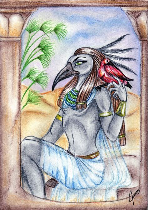 A god in all his colors. Egyptian God Thoth by SirLordAshram.deviantart.com on @deviantART | Ancient egyptian deities ...