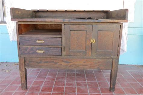 1937 Wood Usps Mail Postal Sorting Table From A Texas Post Office By