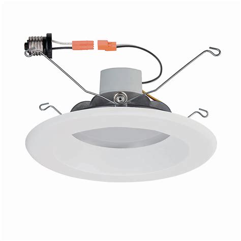 Commercial Electric White Recessed Led Trim 6 Inch Energy Star