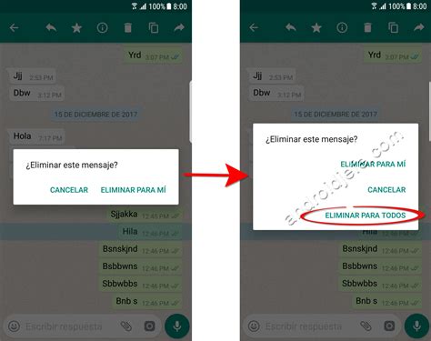 Eliminar Mensajes Whatsapp Para Todos Después De Varios Días Atrás