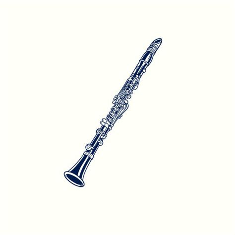 Drawing Of The Clarinet Illustrations Royalty Free Vector Graphics