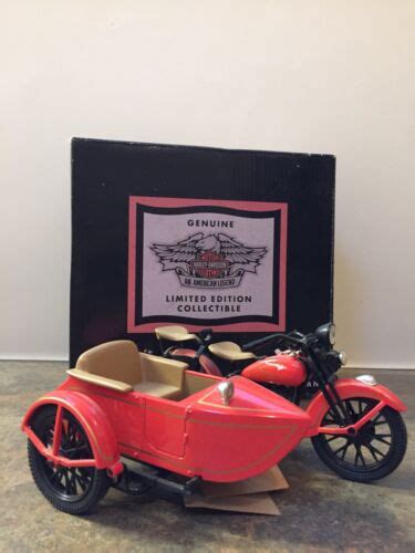 1933 Harley Davidson Collectible Motorcycle Sidecar Bank Ebay