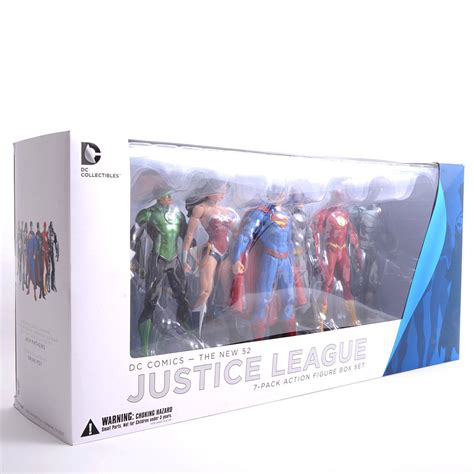 New 52 Justice League Action Figure Set Dc Comics Dc Comics Tokyo
