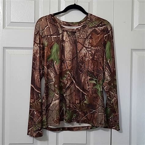 Redhead Tops Realtreeredhead For Her Longsleeved Camo 8poly20cotton