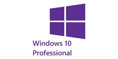 Microsoft Windows 10 Professional Open Box