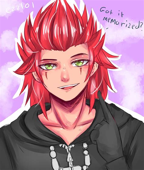 Axel Kingdom Hearts By Ezzloll On Deviantart