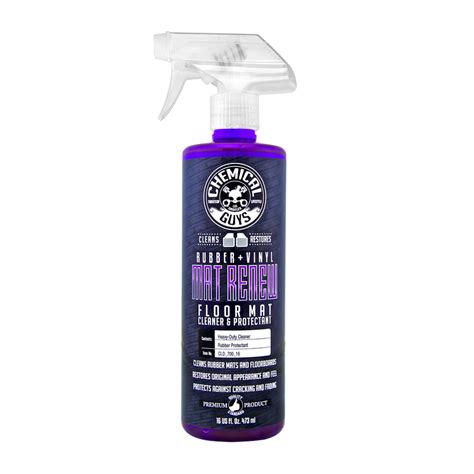 How to clean rubber floor mats! Mat ReNew Rubber + Vinyl Floor Mat Cleaner and Protectant