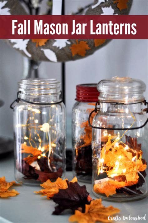 15 Delightful Diy Mason Jar Crafts For The Fall Season