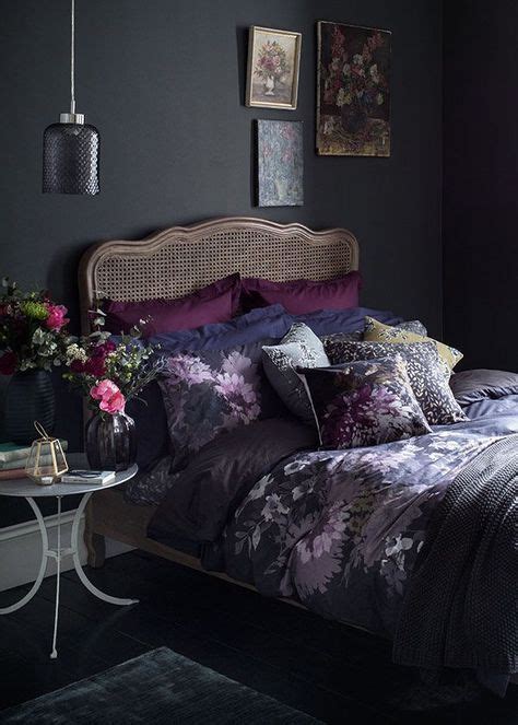 60 Ideas For Bedroom Dark Purple Jewel Tones In 2020 Master Bedrooms