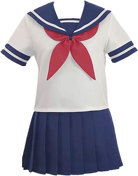 Yandere Simulator Ayano Aishi School Uniform Cosplay Costume Japanese