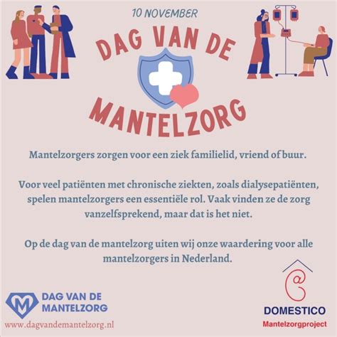 10 November Dag Van De Mantelzorg Domestico Study