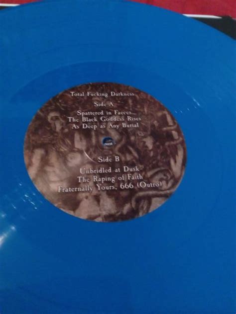 Cradle Of Filth “total Fucking Darkness” Blue Double Vinyl Buy Heavy Metal Hard Rock Online