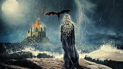 4k Thrones Khaleesi Wallpapers Tv Dragon Daenerys