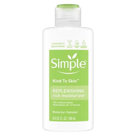 Kind To Skin Replenish Rich Moisturizer Simple Skincare Simple