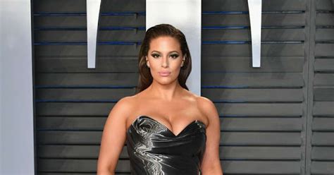 Ashley Graham Turns Up The Heat In Strapless Metallic Gown At The