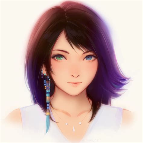 Yuna Final Fantasy And 1 More Drawn By Miura N315 Danbooru