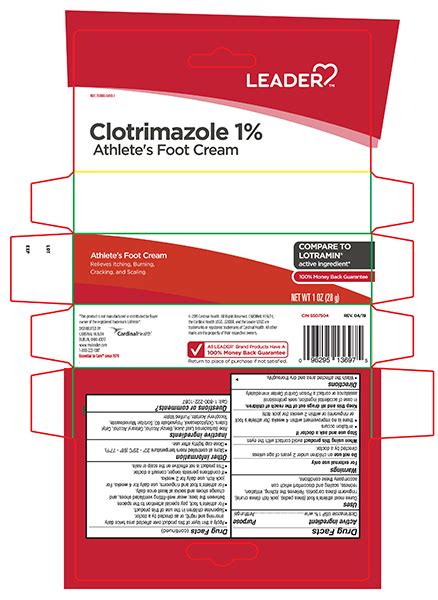 Dailymed Athletes Foot Clotrimazole Cream