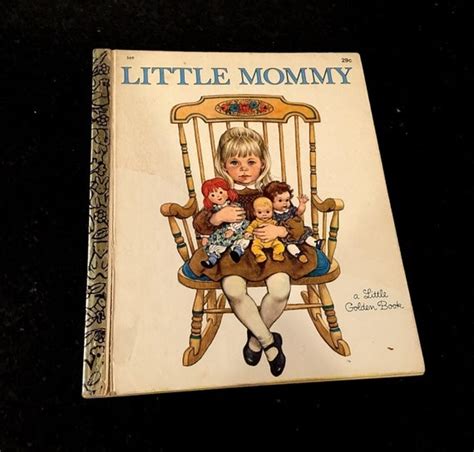 vintage little golden book little mommy by vintageprairiehome