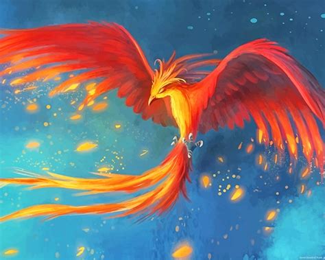 In the ancient greek and egyptian mythologies, it is described as a large bird, much like an eagle. Phoenix Bird Mythology - NEW Paint By Numbers - Numeral Paint