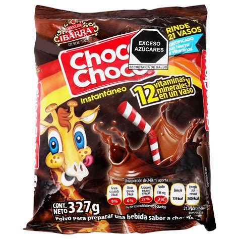 Chocolate En Polvo Choco Choco Bolsa 327 Gr