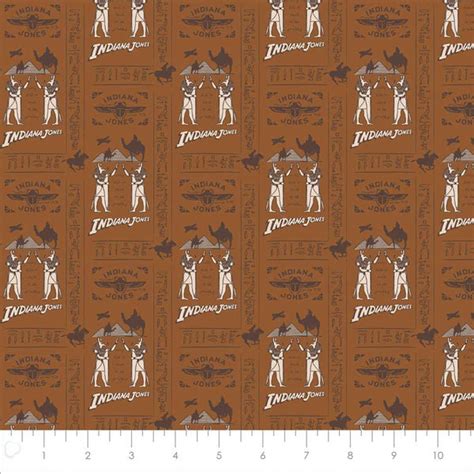 Indiana Jones Cotton Fabric By The Yard