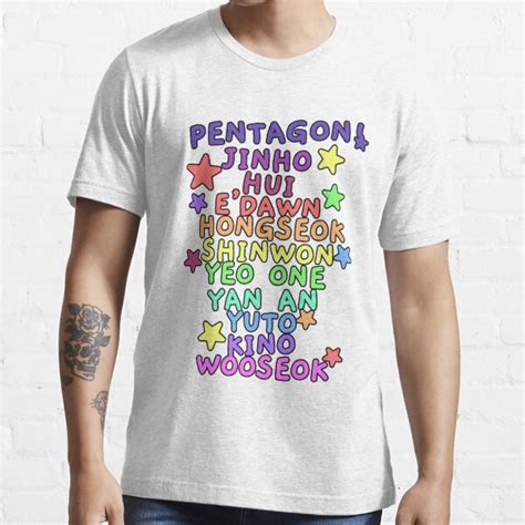 Pentagon Kpop T Shirt For Sale By Shannonpaints Redbubble