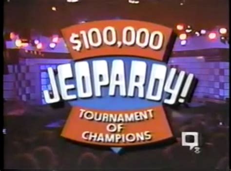 1992 Jeopardy Tournament Of Champions Game Shows Wiki Fandom