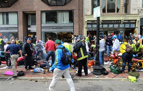 At Boston Bombing Strangers Ran Toward Chaos Not Away From It Nbc News