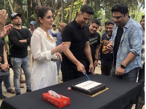 ‘good News Kareena Kapoor Khan And Akshay Kumar On The Sets Of Their