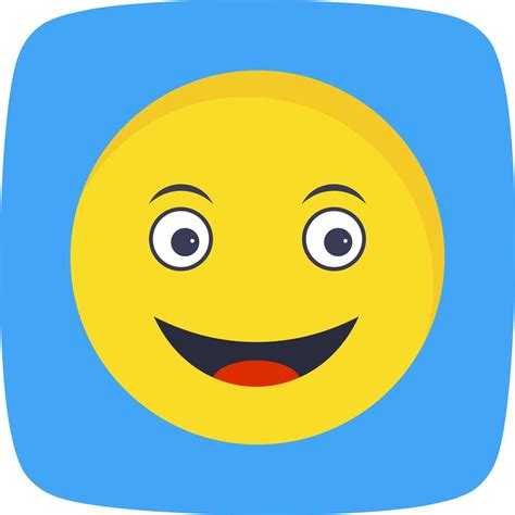 Happy Emoji Vector Icon 367409 Vector Art At Vecteezy